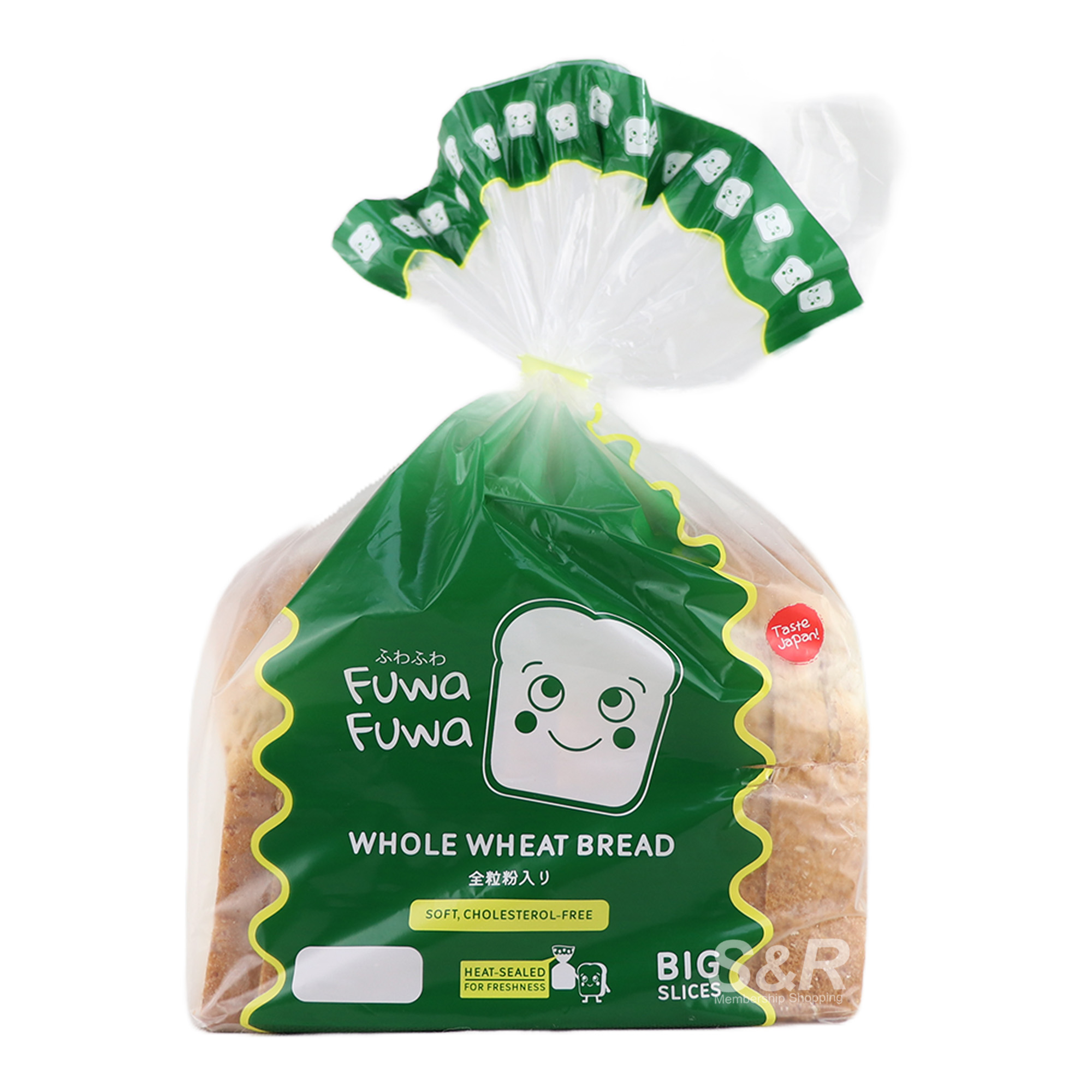 Fuwa Fuwa Whole Wheat Bread 510g Fuwa Fuwa Whole Wheat Bread 510g